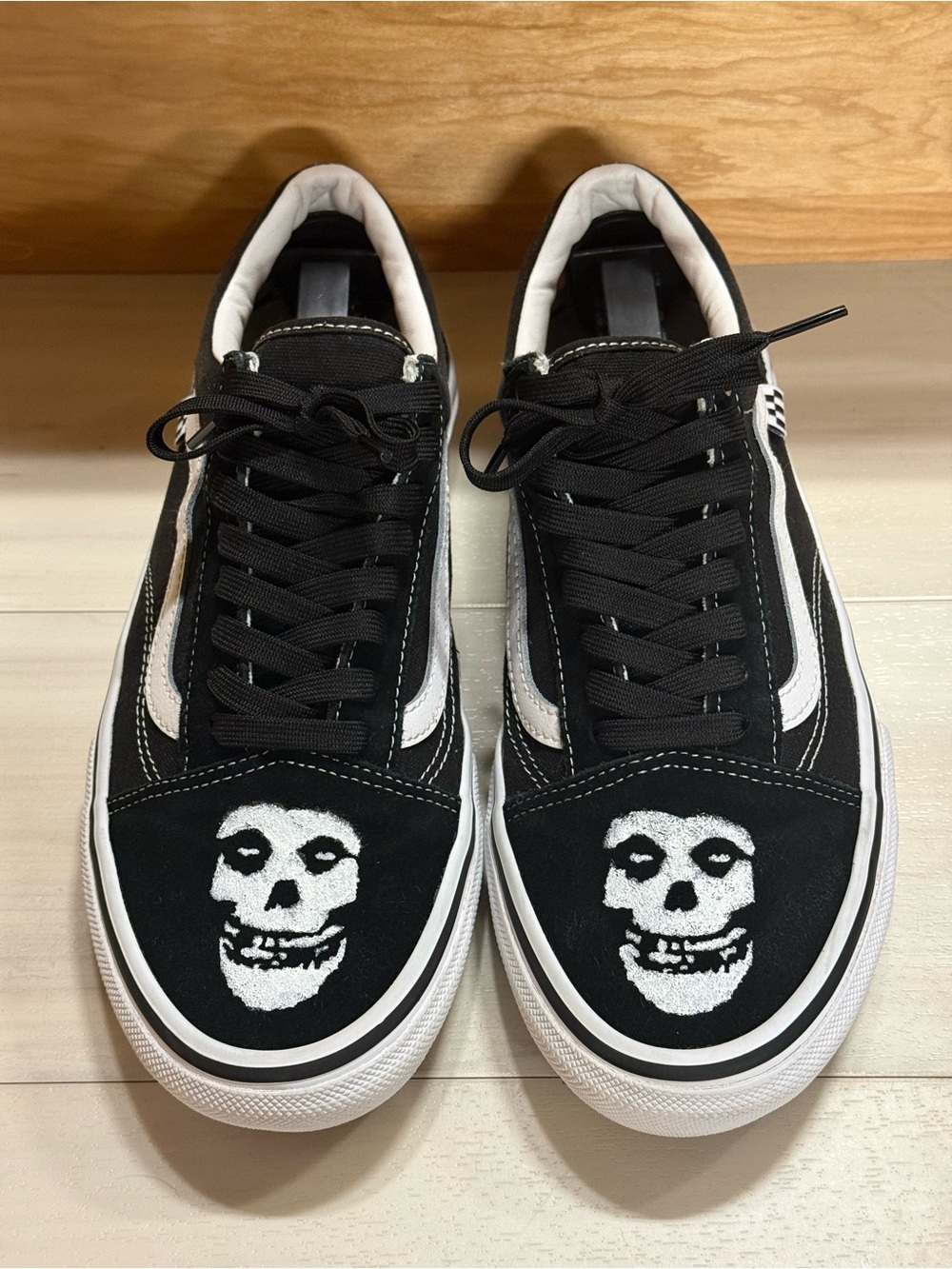 🔥 Vans + Misfit Old Skool Sk8 Mens size 9.5